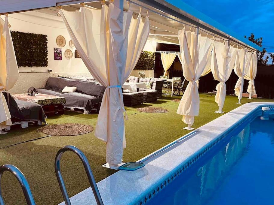 Casa Rural A 4Km De Murcia Con Piscina Y Spa Caliente Экстерьер фото