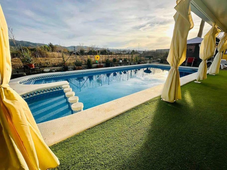 Casa Rural A 4Km De Murcia Con Piscina Y Spa Caliente Экстерьер фото