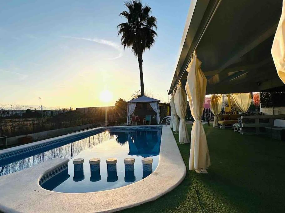 Casa Rural A 4Km De Murcia Con Piscina Y Spa Caliente Экстерьер фото