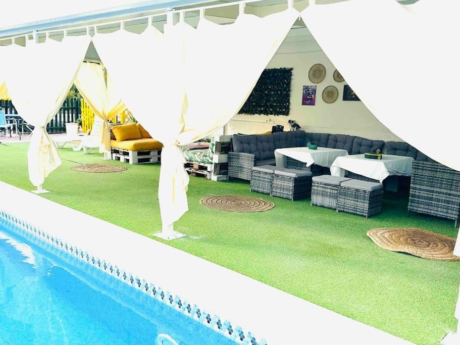 Casa Rural A 4Km De Murcia Con Piscina Y Spa Caliente Экстерьер фото