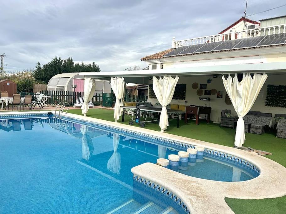 Casa Rural A 4Km De Murcia Con Piscina Y Spa Caliente Экстерьер фото